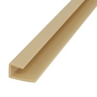 光モール ベージュジョイナー 1000mm×6.7mm×4.5mm NO.2280 1セット(40本)（直送品）