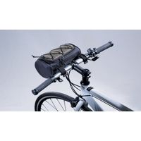 川住製作所 FBー101BK/KH ドラム式フロントバッグ ブラック/カーキ 1セット(2個)（直送品）