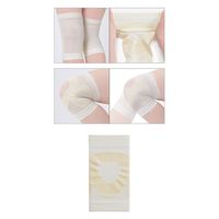 セルヴァン ひざを支えるシルク混サポーター　2枚入 アイボリー 046565100 1セット（直送品）