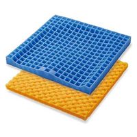 ファンディーナ ピタ・シートクッションMk2 ブルー MK2PT002B 1枚（直送品）