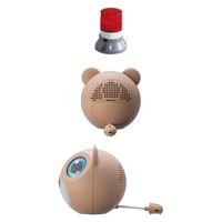 NSK 見守りカメラ　ぴよかめ　ブザー回転灯セット ブラウン NS-CY9030BR-VL04M 1台（直送品）