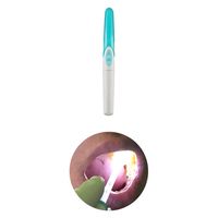 【口腔ケアスポンジ】 ピカスポ 光るスポンジブラシ 本体+スポンジブラシ10本セット X351P03 1セット ベテル（直送品）