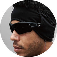 おたふく手袋オタフク JW-139 速乾イヤーウォーマー フリー 黒JW-139　1枚（直送品）