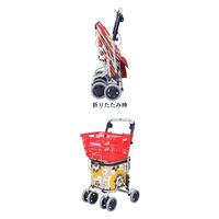 ユーバ産業 スワレル 花柄ネイビーブルー AS-0275 1台（直送品）