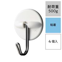 レック 粘着ハングフック スイング式 500g H-334 1パック(4個)