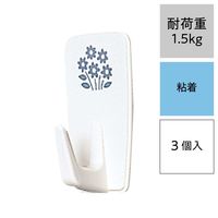 レック 粘着ペタンフック 1.5kg H-001 1パック(3個)