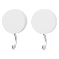 無印良品 アルミ強力吸盤フック 2個入 約幅6.5×奥行4×高さ10.5cm 1セット（24個：2個入×12） 良品計画