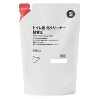 無印良品 トイレ用 泡クリーナー 詰替え 450mL 1セット（8個） 良品計画