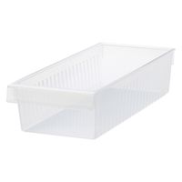 無印良品 冷蔵庫内 整理トレー 大 約12.5×30×高さ7cm 1セット（6個） 良品計画