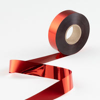 ハッピークラフト メッキテープ 25mmx200m 赤 FRSS25RD 1巻