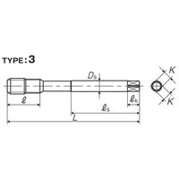 彌満和製作所 ZーPRO スチール用ハイブリッドバリュースパイラルタップ HVSPP4M12X1.5 1本（直送品）