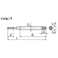 彌満和製作所 ショートチャンファトルレスロールタップ SC-TL-RZG4M1.2X0.25(1P) 1本（直送品）