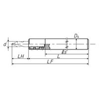 彌満和製作所 シャンクエクステンション SHANKEXTENSION8X16X150 1本（直送品）