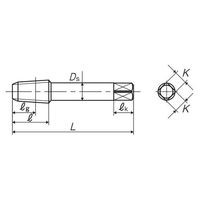 彌満和製作所 ステンレス鋼用管用テーパねじ用スパイラルタップ 短ねじ SU-SP-S-PT1-11 1本（直送品）