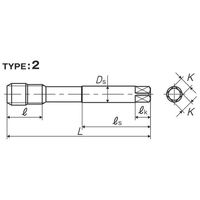 彌満和製作所 ZーPRO 亜鉛めっき用ハイブリッドバリュースパイラルタップ HVSPZPP5+0.2M22X2.5 1本（直送品）
