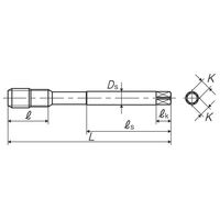 彌満和製作所 中硬度炭素鋼用スパイラルタップ MHSPP5M16X2 1本（直送品）