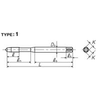 彌満和製作所 ZーPROシリーズ コーティングポイントタップ VUPOP5M4X0.7+40 1本（直送品）