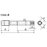 彌満和製作所 ZーPROシリーズ コーティングポイントタップ VUPOP4M20X1.5 1本（直送品）