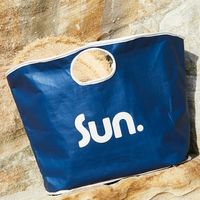 杉田エース Sunny Lifeエコライトバッグ ヌーヴォーブルー S10LEVNB CXB645553 1セット(2個)（直送品）