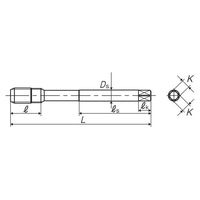 彌満和製作所 ZーPROシリーズ 管用平行ねじ用コーティングスパイラルタップ AUSPRP1/8-28 1本（直送品）