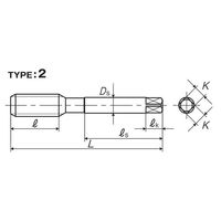 彌満和製作所 アークスタップ AXE-HTP3M10X1.51.5P 1本（直送品）