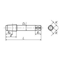 彌満和製作所 管用テーパねじ用スパイラルタップ 短ねじ SP-S-PT11/2-11 1本（直送品）
