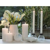 杉田エース lucidディナーキャンドル ナチュラル 28cm LC10008 CXQ694435 1セット(2枚)（直送品）