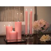 杉田エース lucidピラーキャンドル ピンク 20cm LC10329 CXQ694428 1枚（直送品）
