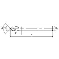 彌満和製作所 NCスターティングドリル(面取り用90) NC-SD-V4X90 1本（直送品）