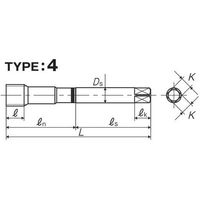 彌満和製作所 ねじ簡易検査ツール SIT2B5/16-24UNFWB 1本（直送品）
