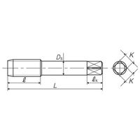 彌満和製作所 ステンレス鋼用管用平行ねじ用ハンドタップ SU-PF1/4-19 1本（直送品）