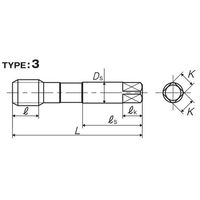 彌満和製作所 高速用スパイラルタップ F-SPP4M24X1.5 1本（直送品）