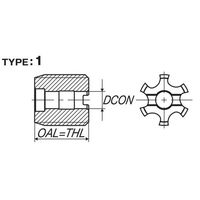 彌満和製作所 ねじサライ用ハンドタップ RE-HTISO2M80X62P 1個（直送品）