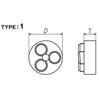 彌満和製作所 ローリングダイス RS-DR3M1.7X0.35(16) 1本（直送品）