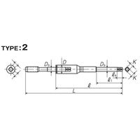 彌満和製作所 シャンクアジャスタ SAシャンクアジャスタM10-150 1本（直送品）