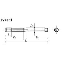 彌満和製作所 超高速用アルミ材用スパイラルタップ HFAHSP4M6X1 1本（直送品）