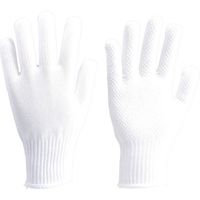 TRUSCO まとめ買い 軽作業用すべり止め手袋 薄手 5双組 フリーサイズ 10組入 DPM-39LE-10P 1袋(50双)（直送品）