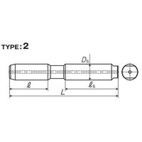 彌満和製作所 超高速用鋳鉄用通り穴用超硬ハンドタップ HFICT-BP3M10X1.25 1本（直送品）