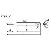 彌満和製作所 ハイパフォーマンスロールタップ HP+RZG4M1.6X0.35(B) 1本（直送品）