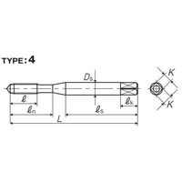彌満和製作所 ハイパフォーマンスロールタップ HP+RZG6M5X0.8(B) 1本（直送品）