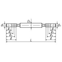 彌満和製作所 ロールタップ用下穴チェックピン ストレート CPR-S12-28UNF 1本（直送品）