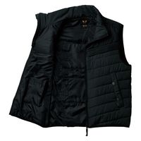 サンエス 雷神ウォームベスト 9ブラック LL BO31850 1着（直送品）