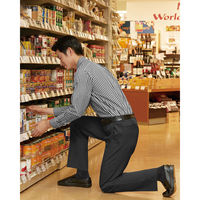 男女兼用パンツ L ブラック TR1102-B9 1着 サーヴォ（直送品）