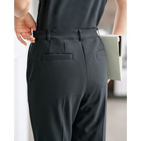 テーパードパンツ 9号 黒 GPAL-2305-B9 1着 サーヴォ（直送品）