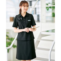 ポロシャツ 3L 黒 GCSL-2204-B9 1着 サーヴォ（直送品）