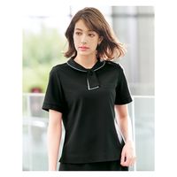 ポロシャツ 4L 黒 GCSL-2303-B9 1着 サーヴォ（直送品）