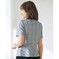 オーバーブラウス 9号 グレー系 GOBL-2301-B5 1着 サーヴォ（直送品）