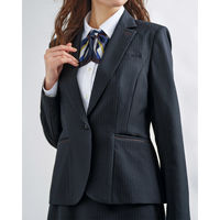 ジャケット 15号 紺系 GJAL-2257-K6 1着 サーヴォ（直送品）