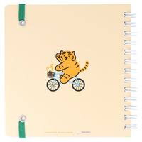 サンスター文具 スクエアリングノート MUZIKTIGER A S2642026 1冊