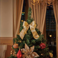 ストア・エキスプレス ラグジュアリーツリーセット 高さ180×幅135cm【クリスマスツリー】 8162-2172 1セット（直送品）